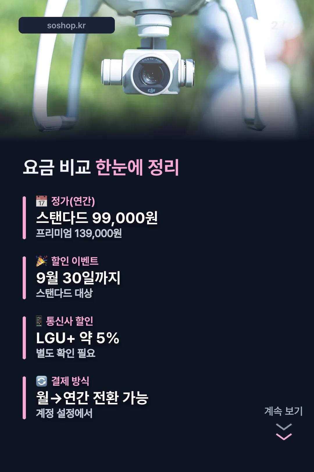 요금 비교표