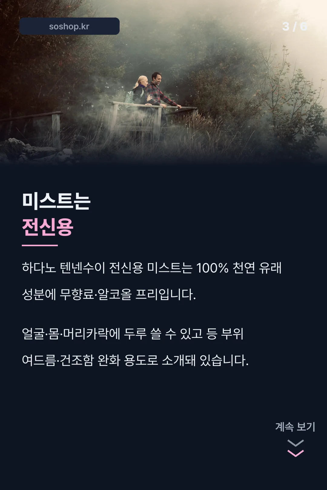 전신용 미스트 소개