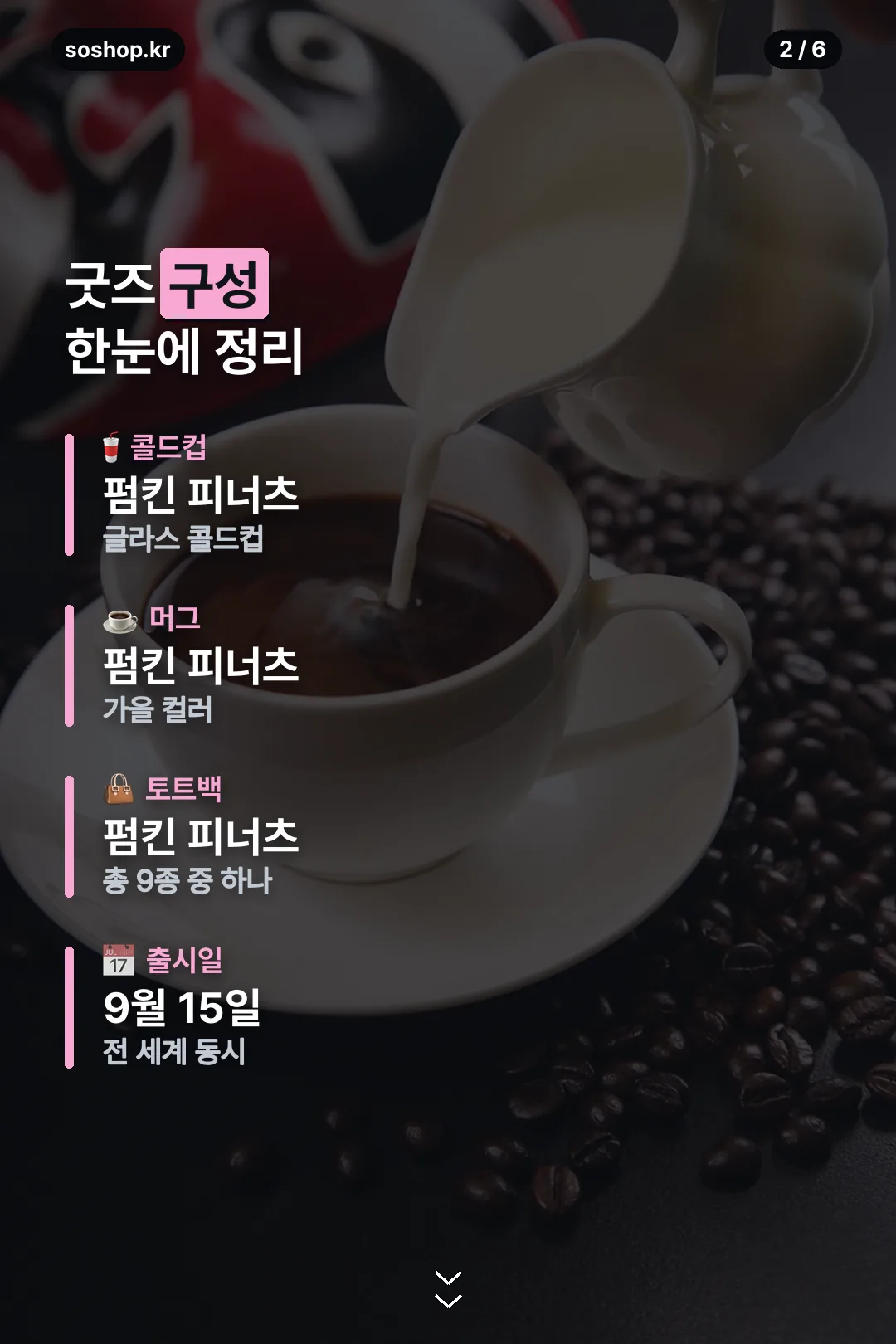 굿즈 구성 한눈에