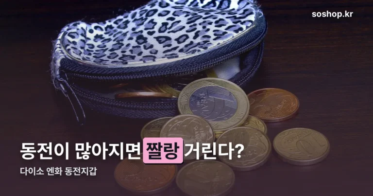 다이소 엔화 동전지갑 정리 썸네일