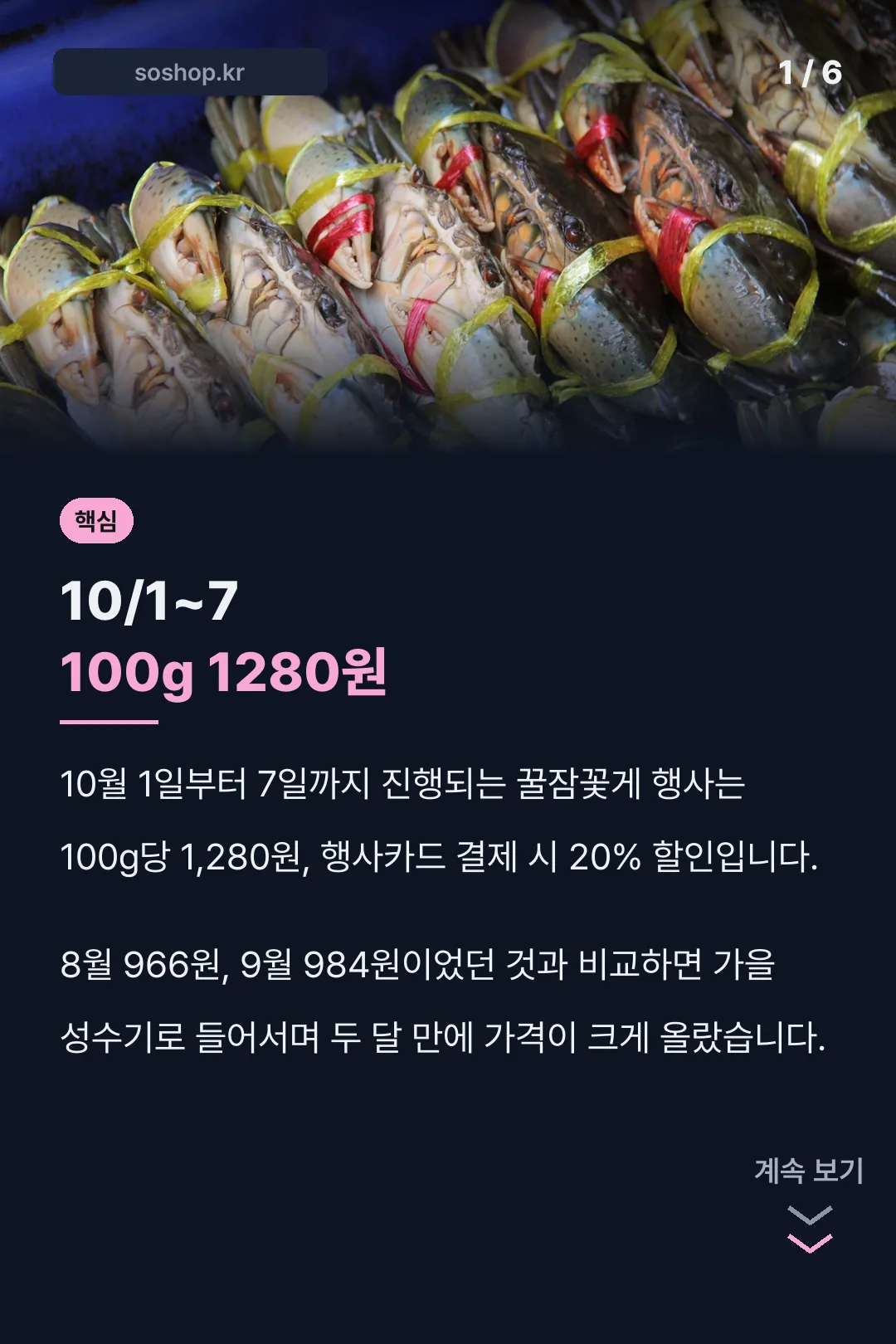 회차별 가격 핵심
